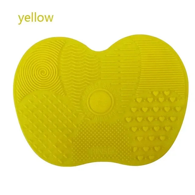 1-3pcs Silicone Brush Cleaner Cosmetic Make Up Washing Brush Gel Cleaning Mat Foundation Makeup Brush Cleaner Pad Scrubbe Board