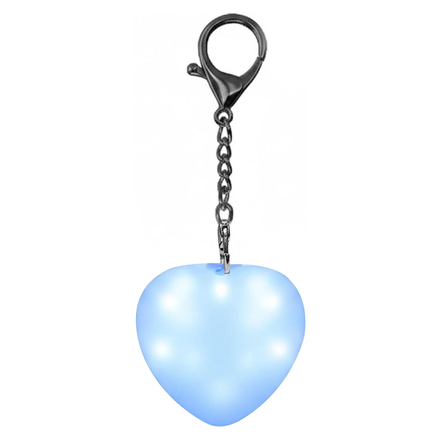 Heart Purses Keychain Touch Mini Bag Lights with LED Automatic Sensor Hearts Shaped Night Light for Women Girls Gift