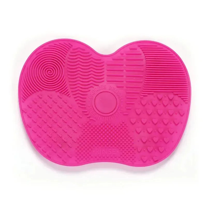 1-3pcs Silicone Brush Cleaner Cosmetic Make Up Washing Brush Gel Cleaning Mat Foundation Makeup Brush Cleaner Pad Scrubbe Board