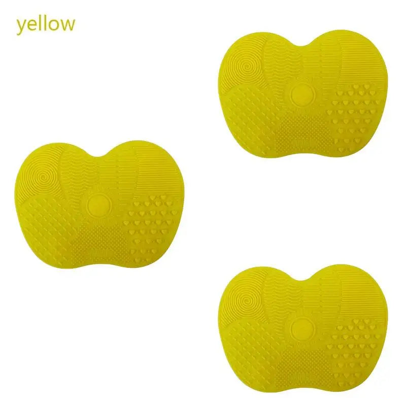 1-3pcs Silicone Brush Cleaner Cosmetic Make Up Washing Brush Gel Cleaning Mat Foundation Makeup Brush Cleaner Pad Scrubbe Board