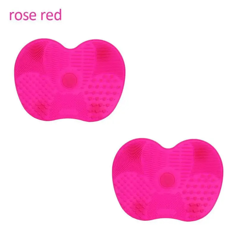 1-3pcs Silicone Brush Cleaner Cosmetic Make Up Washing Brush Gel Cleaning Mat Foundation Makeup Brush Cleaner Pad Scrubbe Board