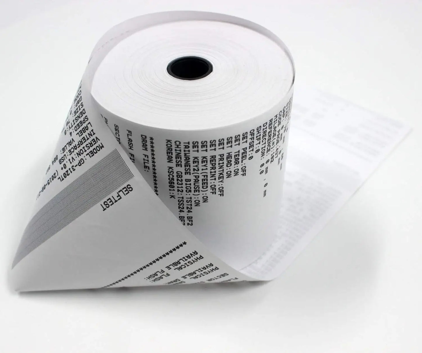 10 Rolls Thermal Paper 48 GSM for Verifone Vx520 Ingenico ICT220 ICT250 FD400 Clover Mini Square Terminal Mobile Printer